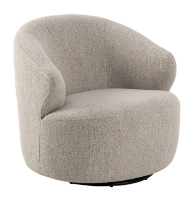 by fonQ Hug Drehbarer Sessel - Bouclé