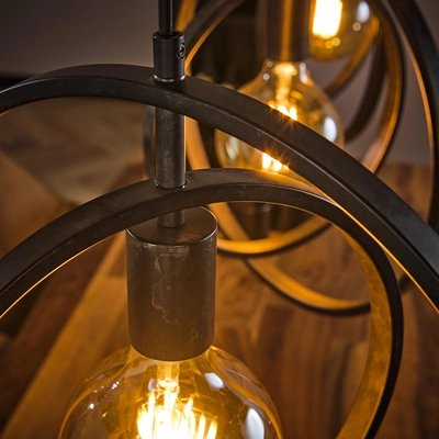 by fonQ Thom Hanglamp 3-lichts - Charcoal | fonQ.nl