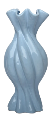 by fonQ Toffee Vase - Hellblau