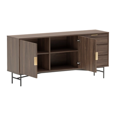 by fonQ Vorne Dressoir - Walnoot | fonQ.nl