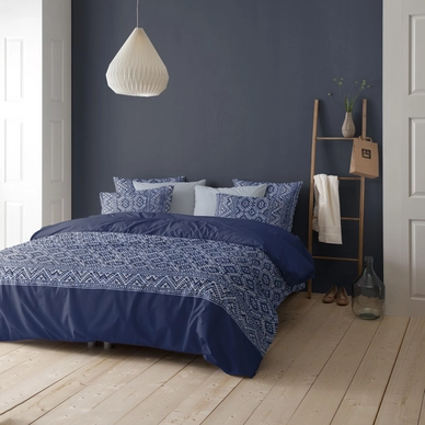Dekbedovertrek Cinderella Barika Indigo Blue Percal