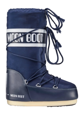 Snowboot  Moon Boot Unisex Blue Nylon