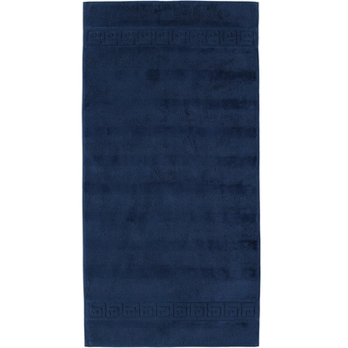 Handdoek Cawö Noblesse Uni Navy (Set van 3)