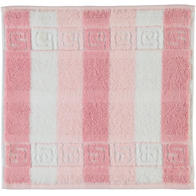 Face Towel Cawö Classic Block Stripes Rose (Set of 6)