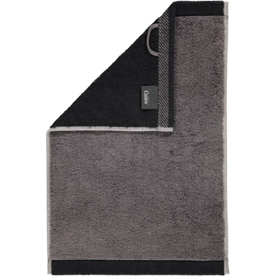 Gastendoek Cawö Plaid Wendetuch Anthracite (Set van 6)