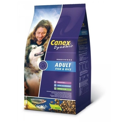 Hondenbrokken Canex Dynamic Adult Fish & Rice 12,5 kg