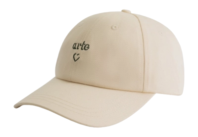 Cap Arte Antwerp Men Heart Logo Cream 25