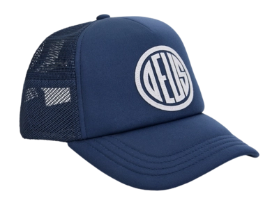 Cap Deus Unisex Pill Trucker Mechanic Blue