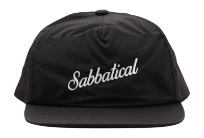 Cap Sabbatical Vintage Unisex Script Logo Black