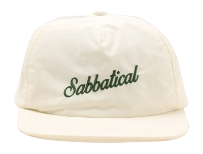 Cap Sabbatical Vintage Unisex Script Logo Vanilla