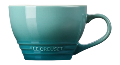 Cappuccino-Tasse Le Creuset Bleu Riviera 400 ml (2er-Set)