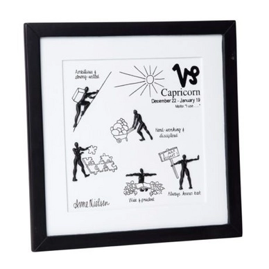 Art Print Anna Nielsen Zodiac Capricorn