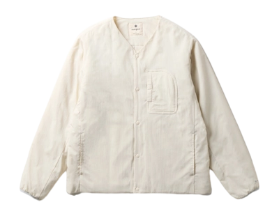 Cardigan Snow Peak Unisex Flexible Insulated Ecru | Sneaker