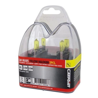 Autolampenset Carpoint H1 Yellow Halogeen