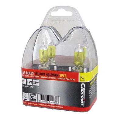 Autolampenset Carpoint H11 Yellow Halogeen