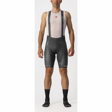 Fietsbroek Castelli Men Free Aero Rc Pro Bibshort Dark Gray White