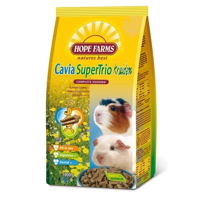 Cavia Voeding Hope Farms SuperTrio Kruiden 1 kg