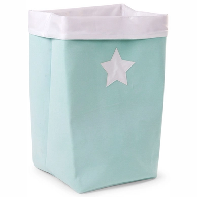 Panier de Rangement Childhome Mint Blanc 32 x 32 x 60 cm