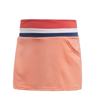 Tennisrock Adidas Club Skirt Chalk Coral Damen