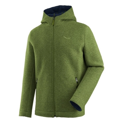 Vest Salewa Sarner 2L Full Zip Hoody Men Cedar Green