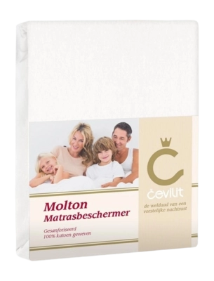 Protège-Oreiller Cevilit Molton 195 grammes (Lot de 2)
