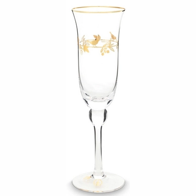 Champagnerglas Pip Studio Winter Wonderland Gold 220 ml (6er Set)