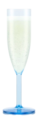 Champagneglas Bodum Oktett Blue Moon 120 ml (Set van 4)