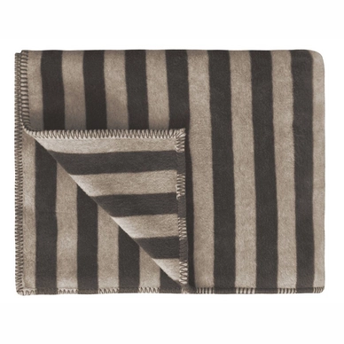 Plaid Marc O'Polo Classic Fleece Stripe Oatmeal Basalt