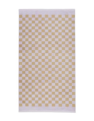 Bath Towel Marc O'Polo Checker Lilac (70 x 140 cm)