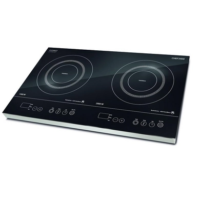 Dubbele Inductie Kookplaat Caso Chef 3400