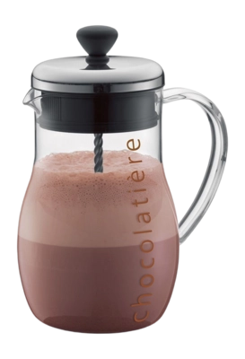Chocolatiere Bodum Chocolatiere Met RVS Deksel Zilver 1 L