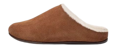 Sabot FitFlop Chrissie Shearling Tumbled Tan