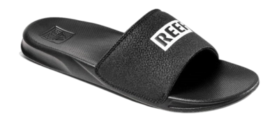 Tongs Reef Men One Slide Reef Black White