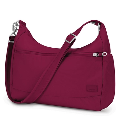 Shoulder Bag Pacsafe Citysafe CS200 Cranberry