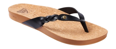 Slipper Reef Women Cushion Court Twist Black
