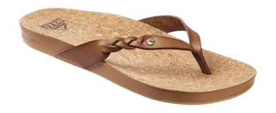 Slipper Reef Women Cushion Court Twist Coffee