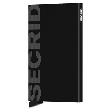 Portemonnee Secrid Cardprotector Laser Logo Black
