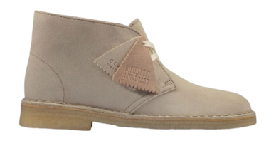 Chaussures à Lacets Clarks Originals Desert Boot Women Off White Suede 2021