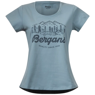 T-Shirt Bergans Women Classic W Tee Smoke Blue