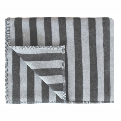 Plaid Marc O'Polo Classic Fleece Stripe Anthracite Grey