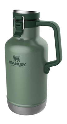Bouteille Isotherme Stanley Classic Beer Growler Hammertone Green 1,9L