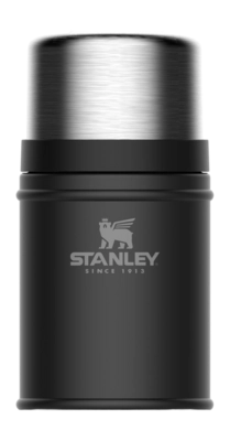 Food Jar Stanley Classic Vacuum Matte Black 0.7 L