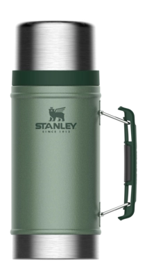 Food Jar Stanley Classic Vacuum Hammertone Green 0.94 L