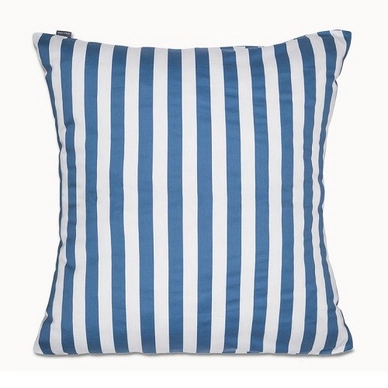 Zierkissen Marc O'Polo Classic Stripe Blau Baumwoll-Satin (40 x 40 cm)