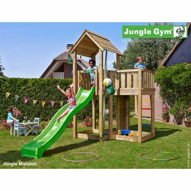 Speeltoren Jungle Gym Jungle Mansion Groen