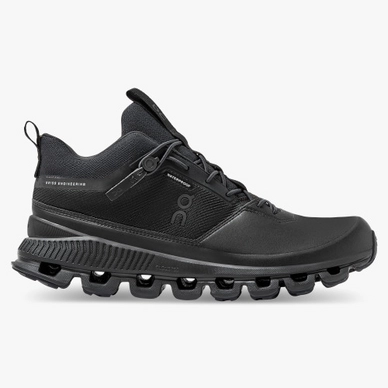 Sneaker On Running Women Cloud Hi Waterproof All Black