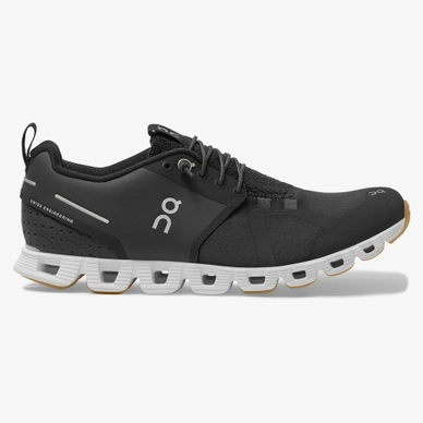 Sneaker On Running Women Cloud Terry Black White