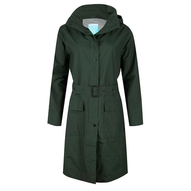 Jas Happy Rainy Days Long Coat Gwen Green