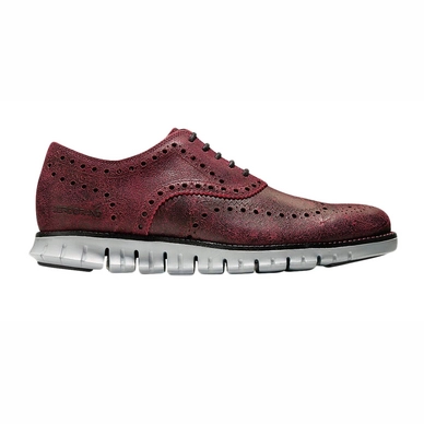 Cole Haan Zerogrand Wing Oxford Target Silver Mist Black