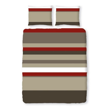 Dekbedovertrek Romanette Colin Bruin Flanel